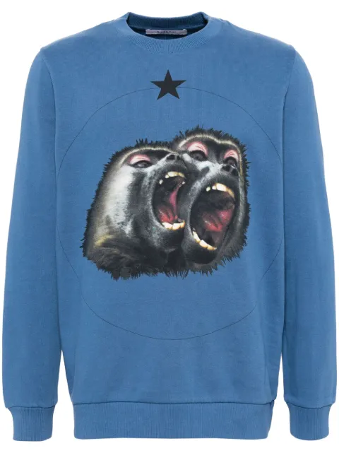 Givenchy graphic-printed sweatshirt Blue 17F6550753