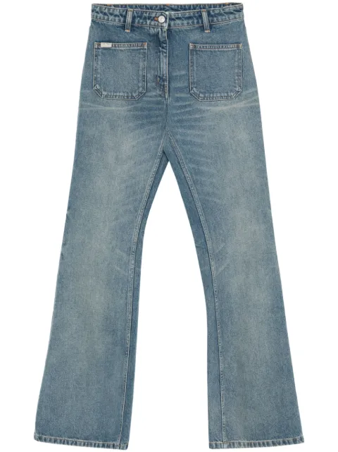 Courrèges bootcut jeans Blue 324DPA242DE0033