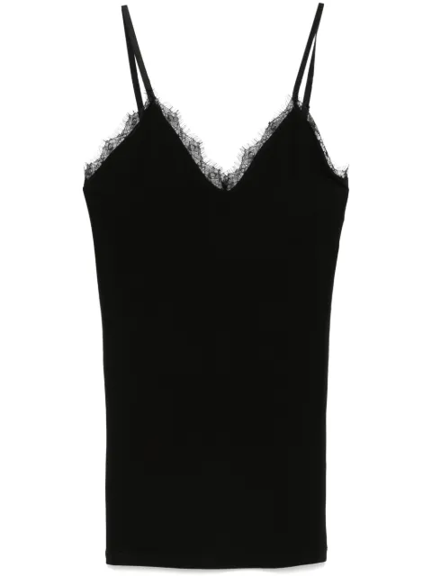 Alchemy x Lia Aram floral-lace mini dress Black LIA670