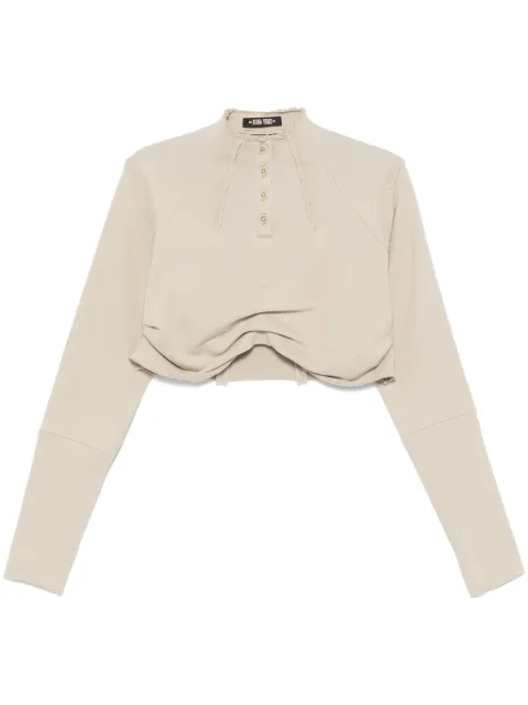 Elena Velez Amish sweatshirt Neutrals EV036Y003