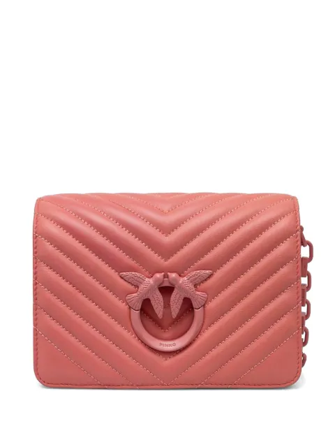 PINKO mini Love Click cross body bag Pink 100067A0VM