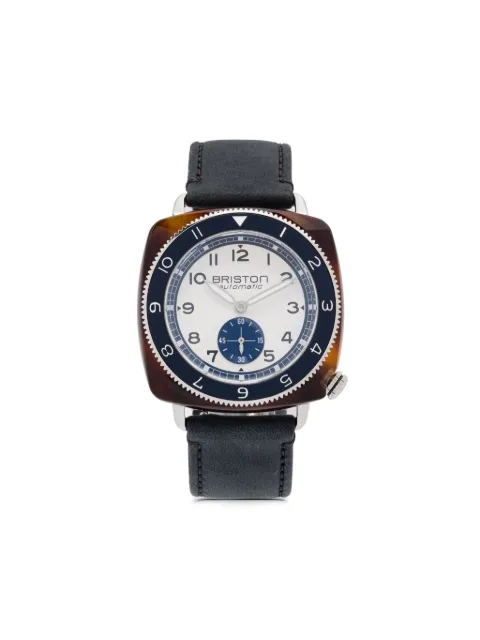 Briston Clubmaster Legend Small Second 39mm White 241639SAT2NVCH