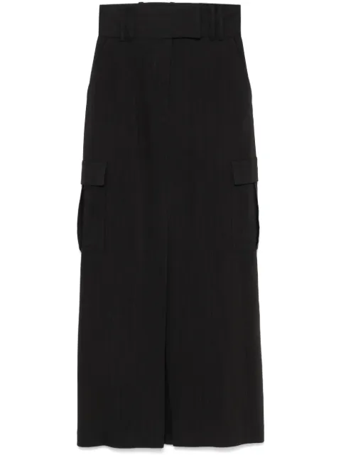 IRO Sybille maxi skirt Grey WM31SYBILLE