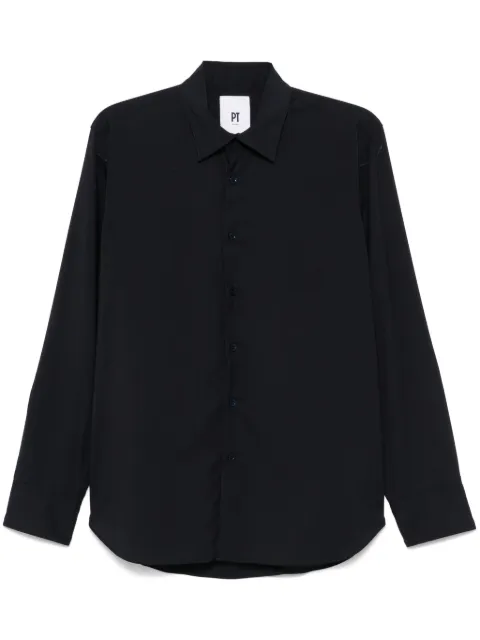 PT Torino virgin wool shirt Blue TL6SIT050RTYZI56
