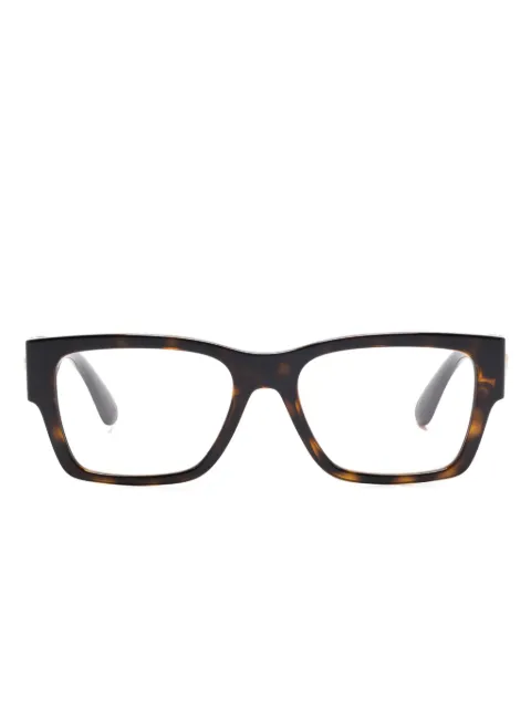 Versace Eyewear tortoiseshell-effect glasses Brown VE3368U