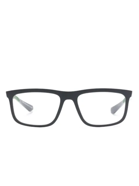 Emporio Armani rectangle-frame glasses Grey EA3246