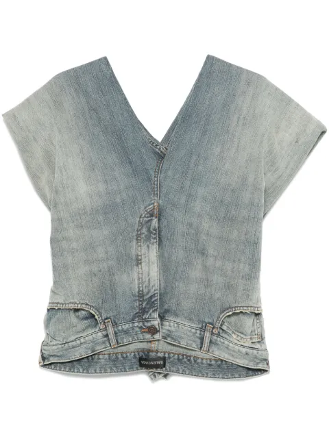 Balenciaga Denim Pants top Blue 809618TNW65