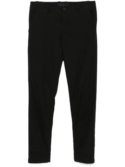 Transit stretch chino trousers Black CFUTRYM220
