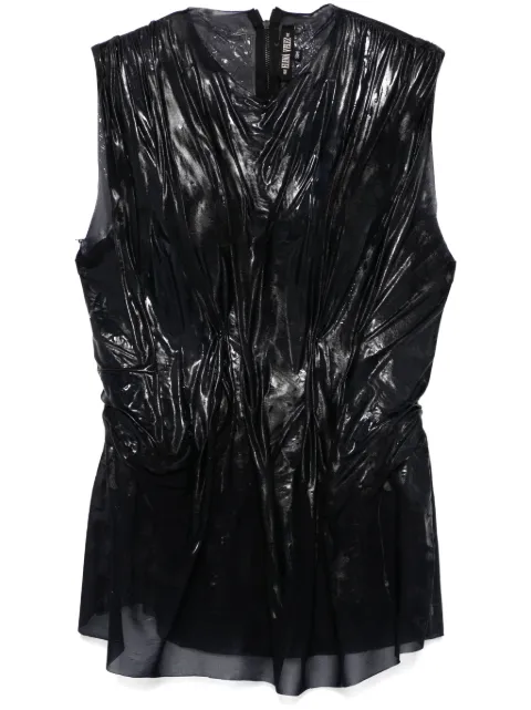 Elena Velez hand-painted tank top Black EV038YR002O