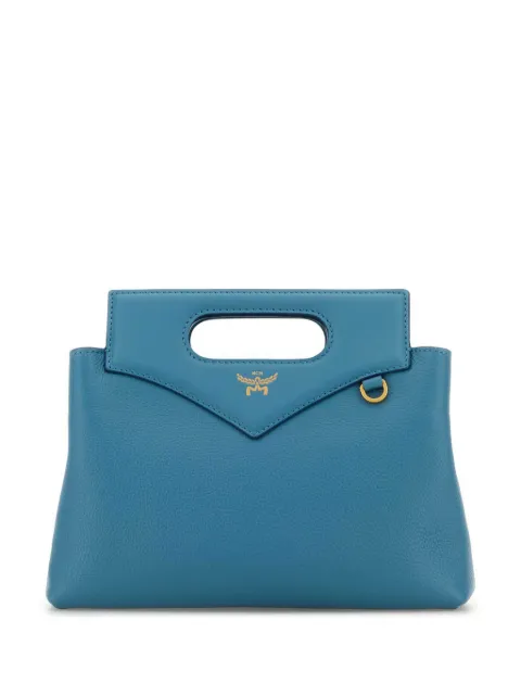 MCM mini Soft Diamond tote bag Blue MWREAAK02