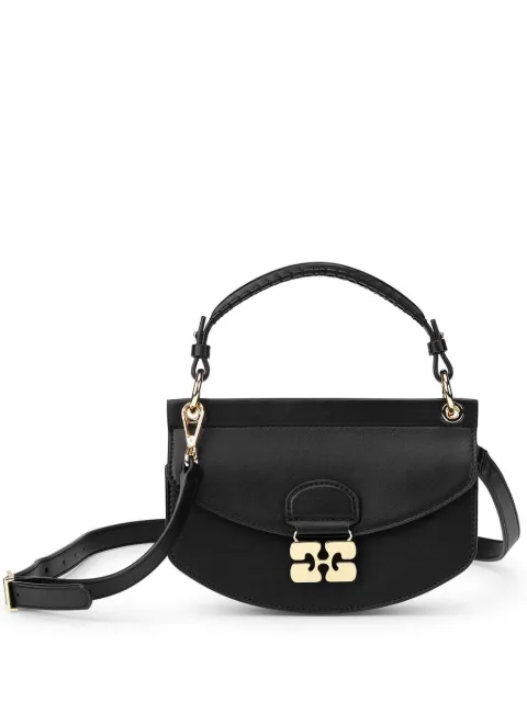 GANNI mini Apo-G tote bag Black A6349
