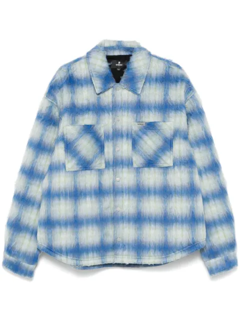 Represent checked jacket Blue MLM2160