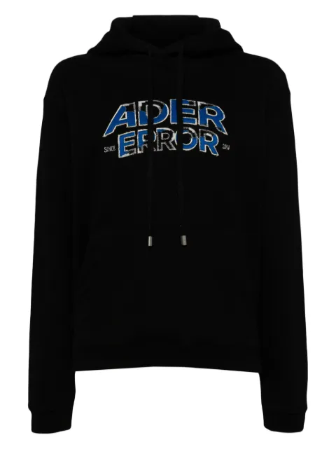 Ader Error logo hoodie Black BN25FYHD0101BK