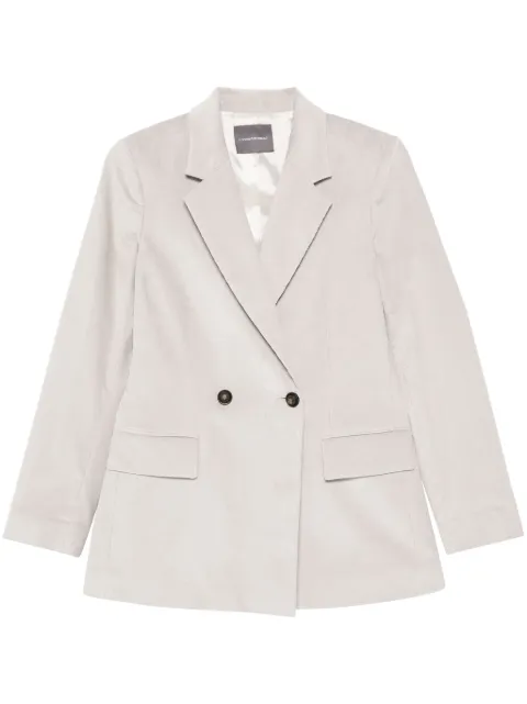 Lorena Antoniazzi corduroy blazer Grey I2450GA43A4245