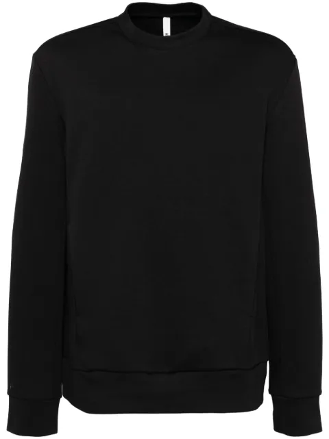 Attachment cotton hoodie Black AJ42033