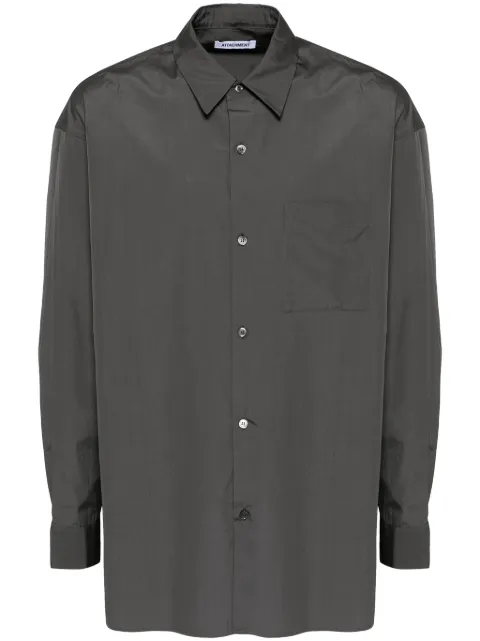 Attachment cotton shirt Grey AS42031922