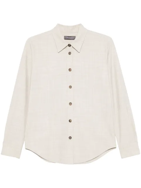 Lorena Antoniazzi mélange shirt Neutrals I2447CA12A4646