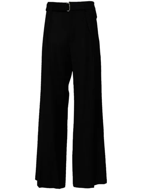Attachment straight-leg trousers Black AP42008