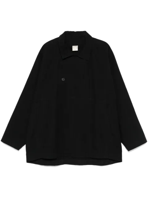Jan Jan Van Essche twill shirt jacket Black ANORAK1ALAPCAWOCOTWILL