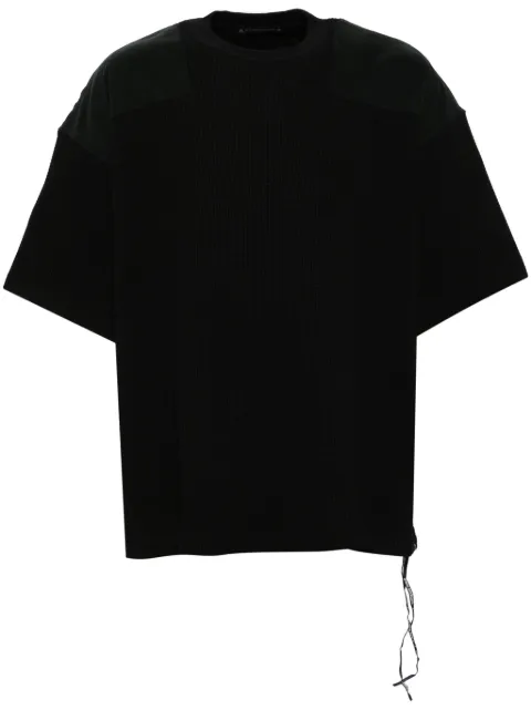 Mastermind World waffle T-shirt Black MW24S13TS026BLK