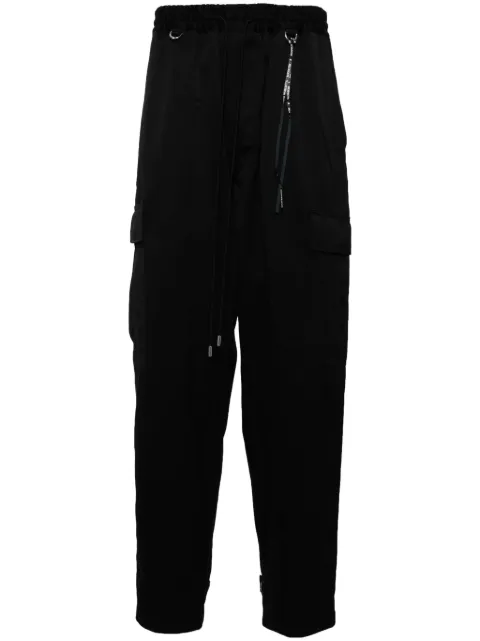 Mastermind World regular fit cargo pants Black MW24S13PA006BLK