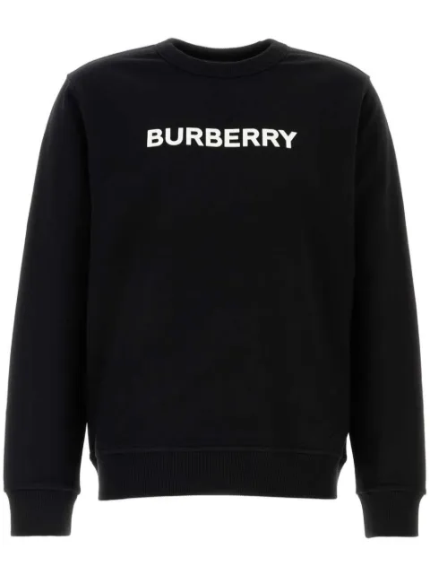 Burberry logo-print sweatshirt Black 8096359