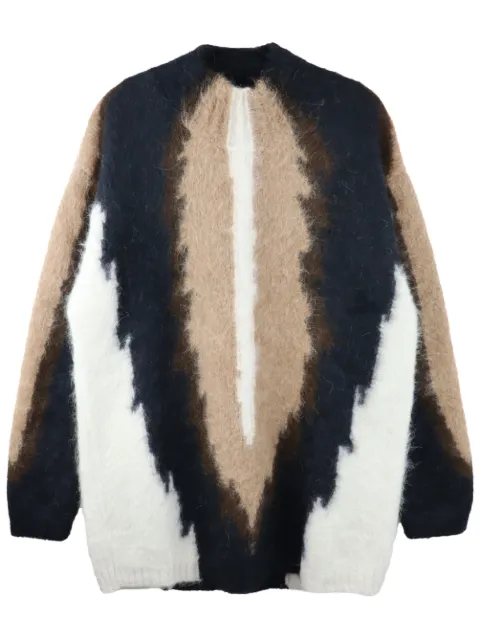 Walter Van Beirendonck Big Foot sweater Neutrals ART5005
