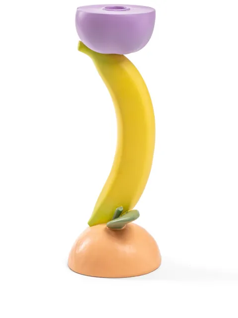 Seletti Vitamin Banana candle holder (26.5cm) Yellow 15373