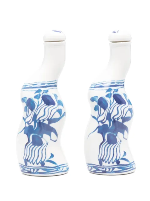 Seletti Classics On Acid seasoning bottle set White 11288