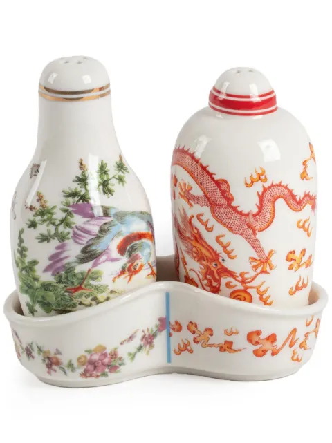 Seletti Hybrid Thea spices shaker set White 9692