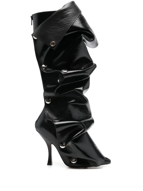 Y/Project 110mm Snap boots Black 530BO001