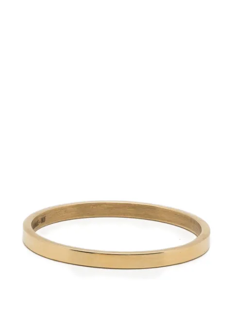 Le Gramme flat-band ribbon ring Gold LGAOJPOF01102