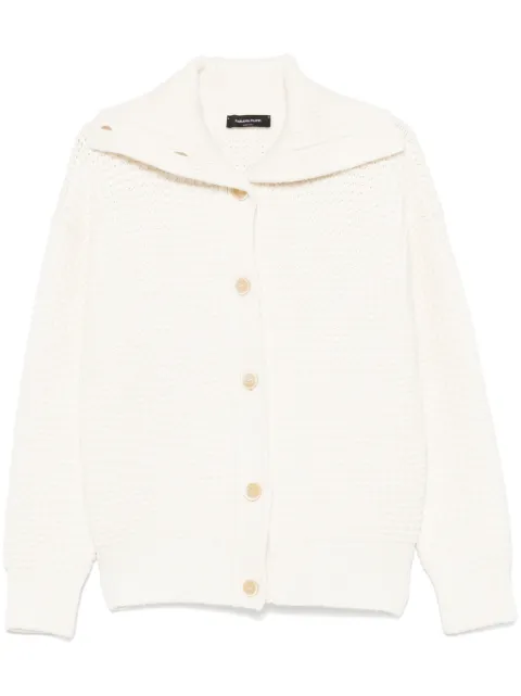 Fabiana Filippi Platinum cardigan Neutrals MAD224F514N1280000
