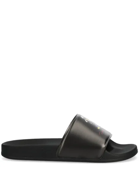 Karl Lagerfeld Karl-motif flip flops Black KL98903