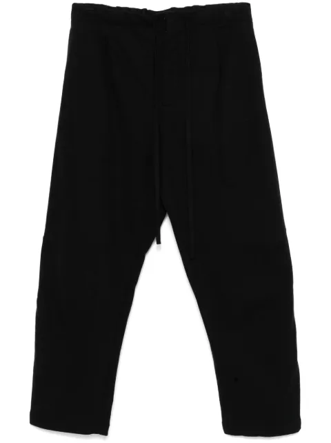 Forme D'expression tapered trousers Black HP030LOSCB