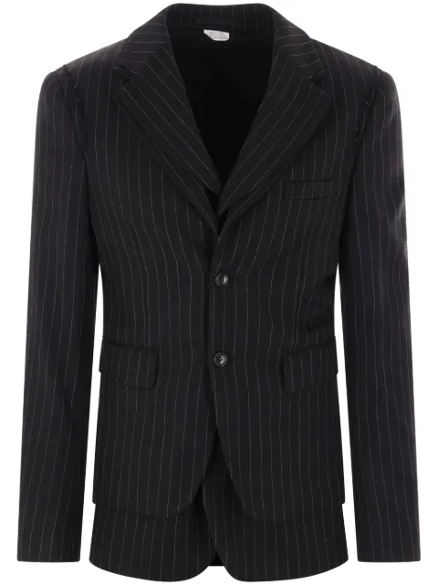Comme des Garçons Homme Plus striped blazer Black PNJ056W24