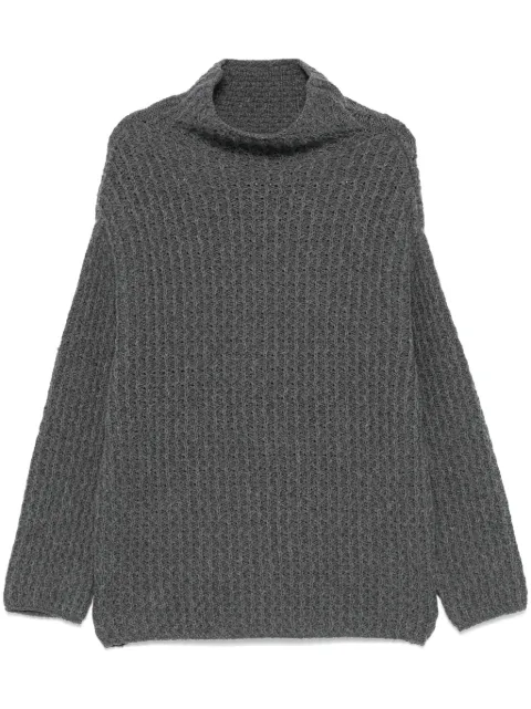 Forme D'expression chunky ribbed-knit sweater Grey UM087KNTB