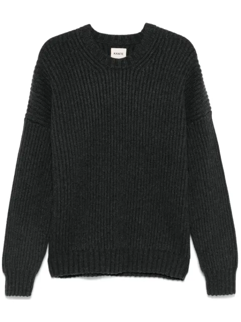 KHAITE Manuela sweater Grey 9657600217