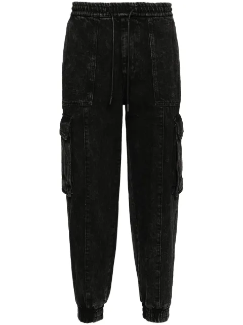 Juun.J cargo tapered jeans Black JC4721PD1