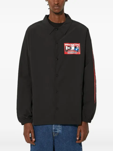 ICECREAM graphic-print coach jacket Black IC24305