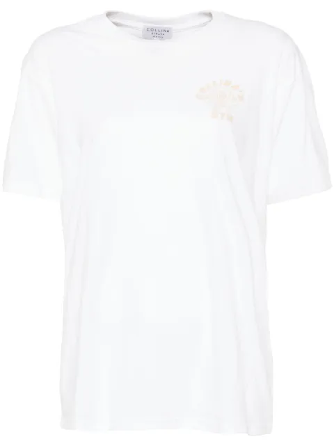 Collina Strada gym-graphic T-shirt White XX3203