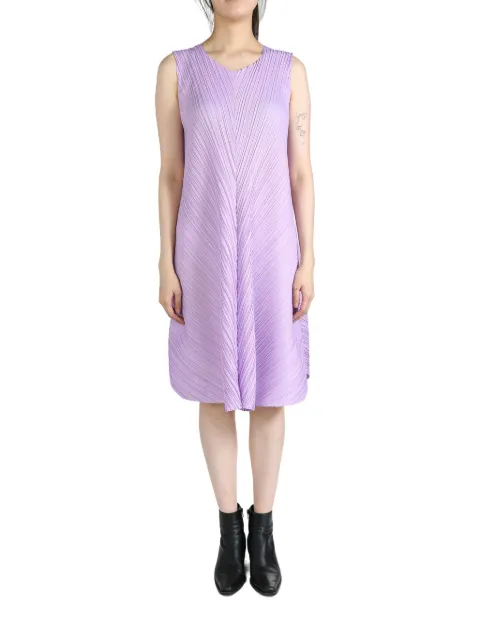Pleats Please Issey Miyake Mellow Pleats dress Purple PP48JH285