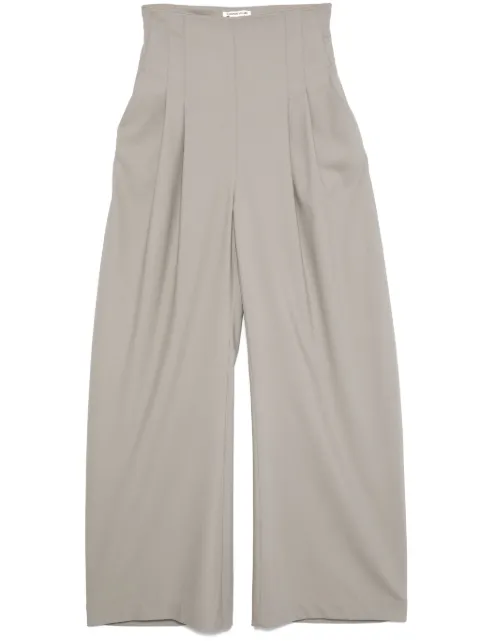 ALESSANDRO VIGILANTE pleat-detail trousers Neutrals VEPZ30035AVZE024