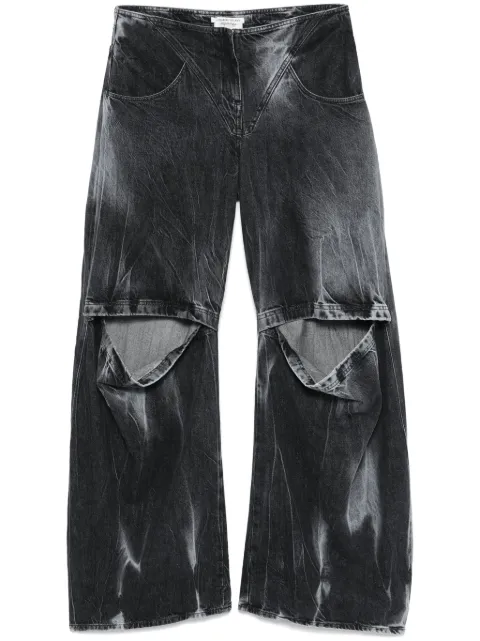 ALESSANDRO VIGILANTE cut-out jeans Blue VEPZ67024AVZE111