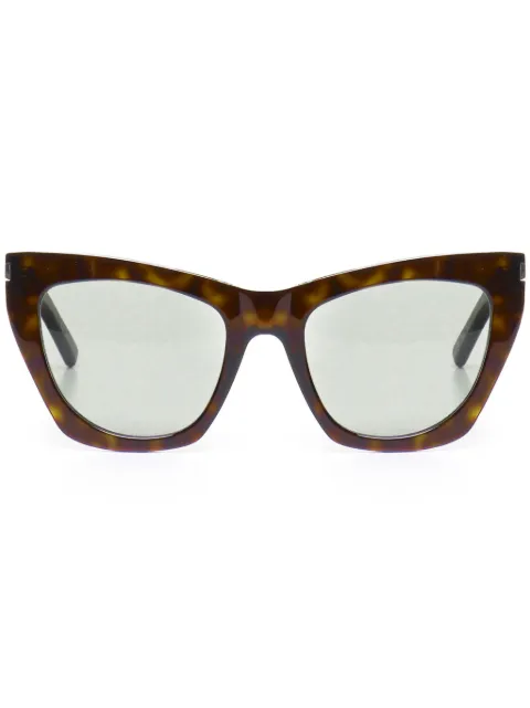 Saint Laurent Eyewear cat eye-frame sunglasses Brown 508654Y9956