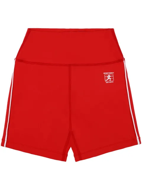 Sporty & Rich Runner Box cycling shorts Red SH046503141RE17