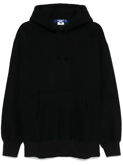 Junya Watanabe MAN felted hoodie Black WNT021