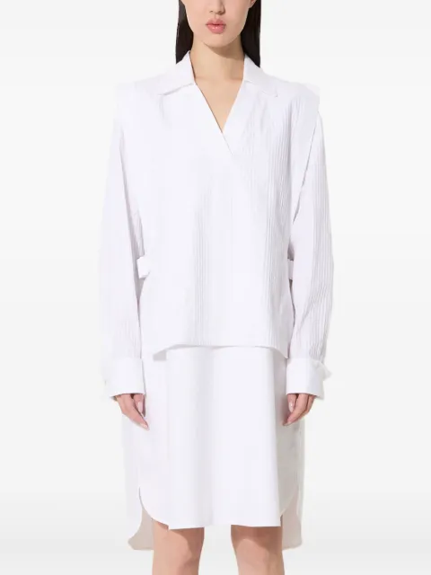 Kenzo V-neck midi dress White FE62RO2919LO