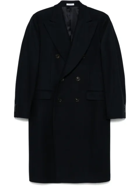 Boglioli double-breasted coat Blue C40014FB4710