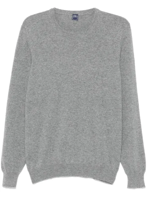 Fedeli mélange-effect sweater Grey 7UI07001